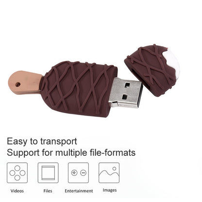 8GB Ice-cream  Style USB Flash Disk - USB Flash Drives by buy2fix | Online Shopping UK | buy2fix