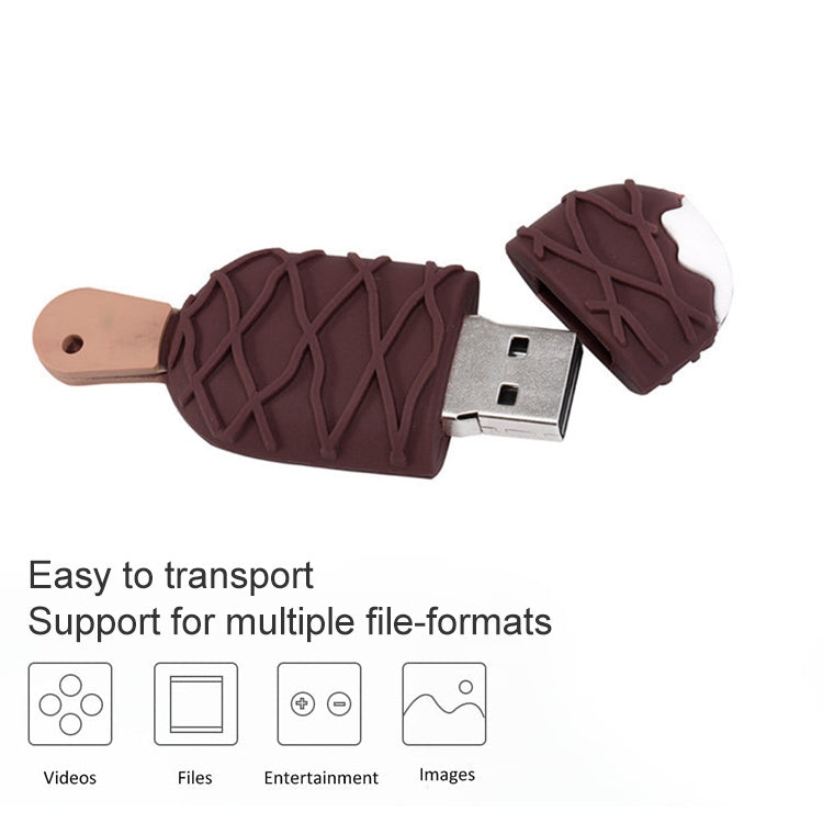 16GB Ice-cream  Style USB Flash Disk - USB Flash Drives by buy2fix | Online Shopping UK | buy2fix