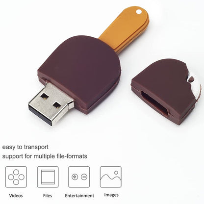 8GB Ice-cream Style USB Flash Disk - USB Flash Drives by buy2fix | Online Shopping UK | buy2fix