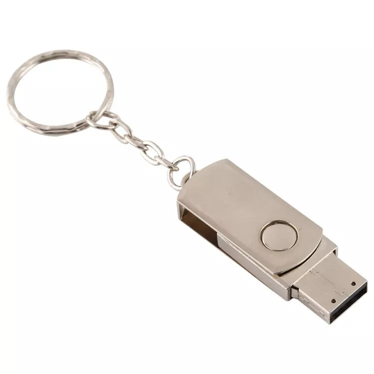 Metal Series Mini USB 2.0 Flash Disk with Keychain (2GB) - USB Flash Drives by buy2fix | Online Shopping UK | buy2fix