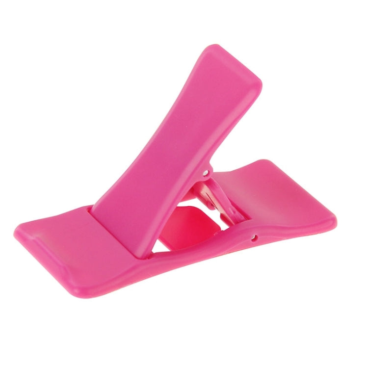 Universal Multi-function Foldable Holder Grip Mini Phone Stand, for iPhone, Galaxy, Sony, HTC, Huawei, Xiaomi, Lenovo and other Smartphones(Magenta) - Ring Holder by buy2fix | Online Shopping UK | buy2fix