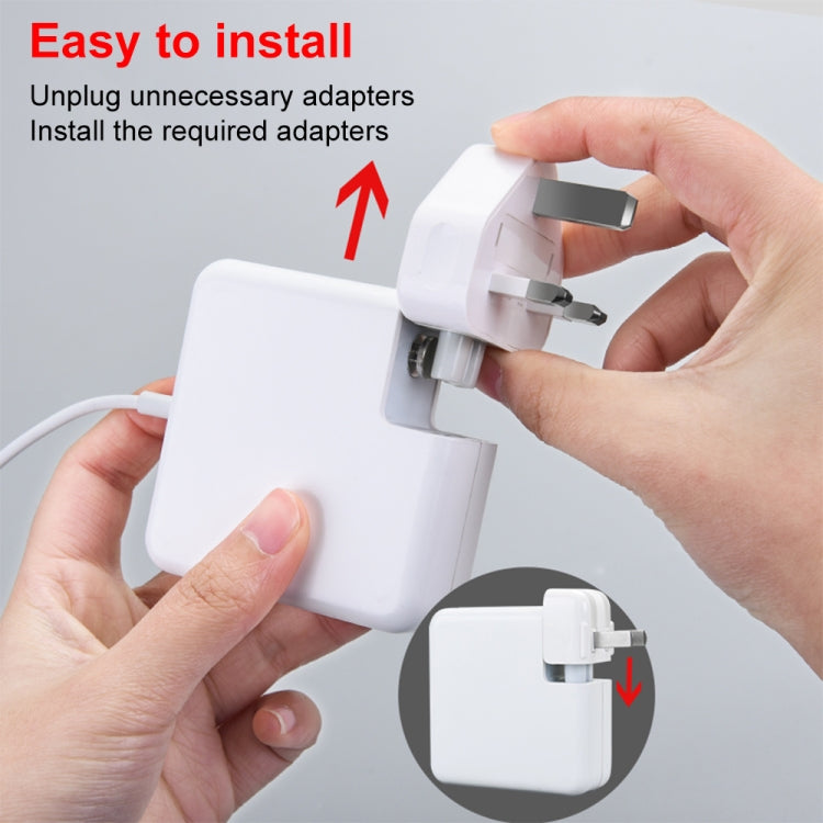 Travel Power Adapter Charger, AU Plug(White) - Apple Accessories by buy2fix | Online Shopping UK | buy2fix