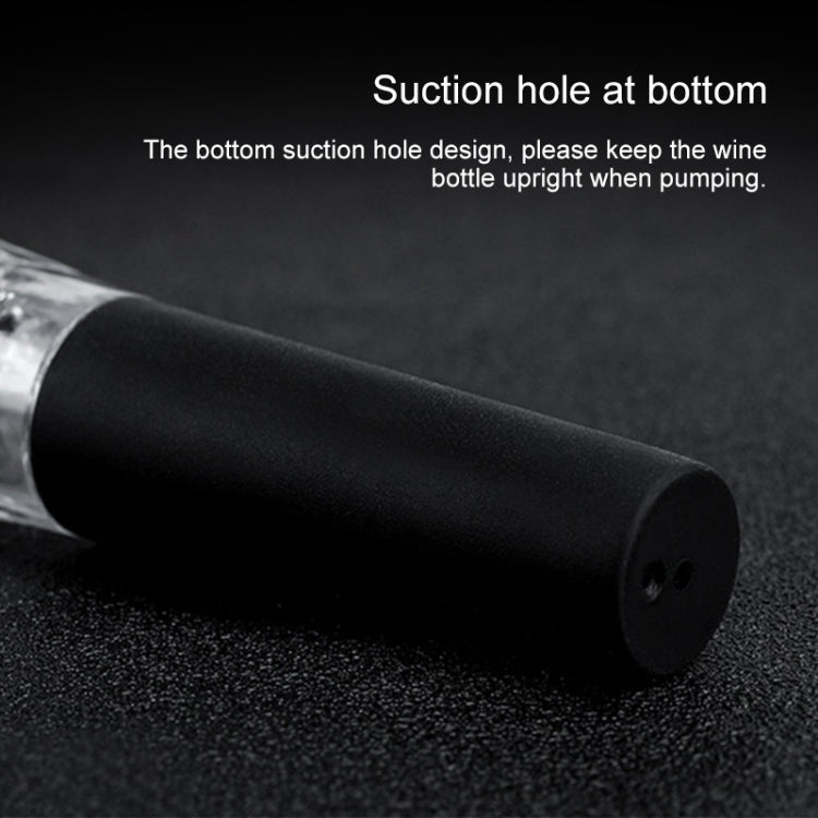 Reusable Vacuum Stopple Bottle Stopper Cork Plug for Wine Liquor(Black) - Home & Garden by buy2fix | Online Shopping UK | buy2fix