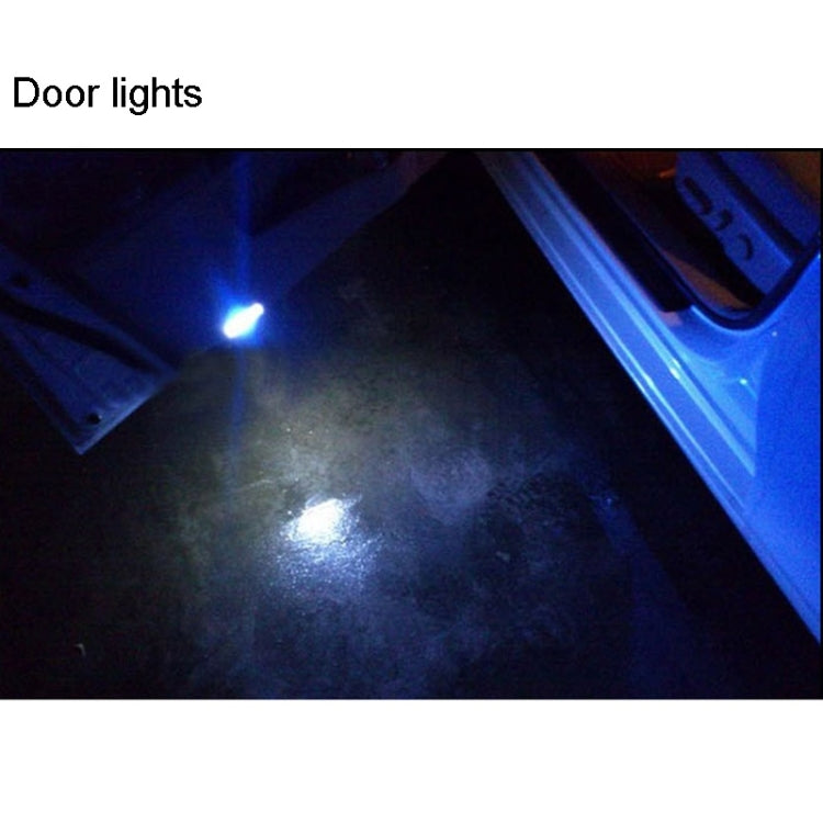 2 PCS T10 1.5W 60LM 1 LED Dark Blue COB LED Brake Light for Vehicles, DC12V(Dark Blue) - Instrument Lights by buy2fix | Online Shopping UK | buy2fix