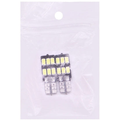 2 PCS T10 2.5W 100LM White Light 6 LED 5730 SMD CANBUS Car Signal Light Bulb - In Car by buy2fix | Online Shopping UK | buy2fix