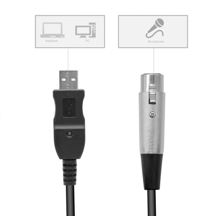 USB Microphone Cable, Cable Length: 3.5M - Consumer Electronics by buy2fix | Online Shopping UK | buy2fix