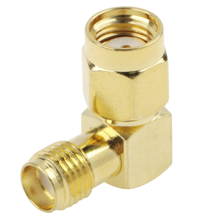 Gold Plated RP-SMA Male to SMA Female Adapter - Connectors by buy2fix | Online Shopping UK | buy2fix