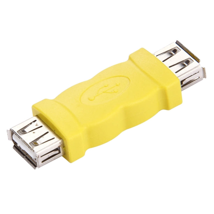 USB AF to AF Adapter(Yellow) - USB Adapter by buy2fix | Online Shopping UK | buy2fix