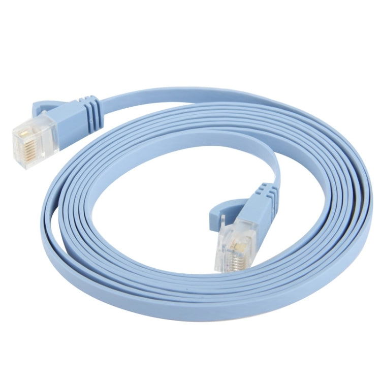 CAT6 Ultra-thin Flat Ethernet Network LAN Cable, Length: 3m (Baby Blue) - Lan Cable and Tools by buy2fix | Online Shopping UK | buy2fix