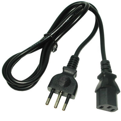 3 Prong AC Desktop PC Italy Standards Power Cord, Cable Length: 1.2m - Power Cord by buy2fix | Online Shopping UK | buy2fix