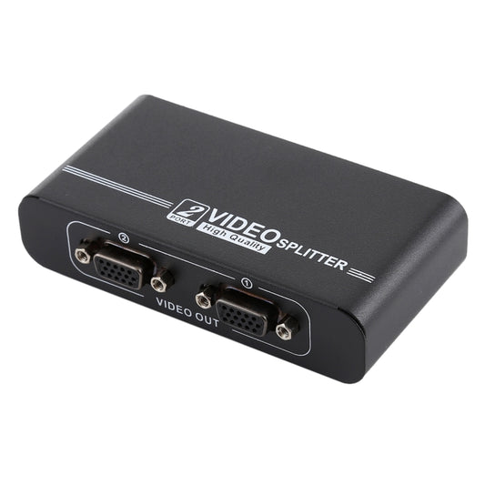 VGA-102A 1 to 2 Ports 1920 x 1440 VGA Splitter - VGA Splitters by buy2fix | Online Shopping UK | buy2fix