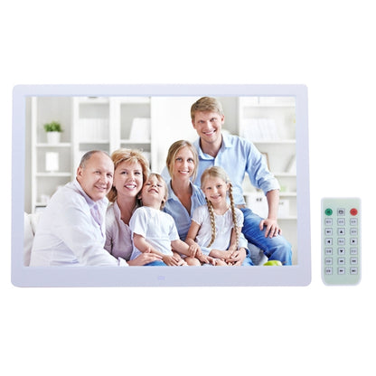 15 inch Digital Picture Frame with Remote Control Support SD / MMC / MS Card and USB , White (1331W)(White) - Consumer Electronics by buy2fix | Online Shopping UK | buy2fix