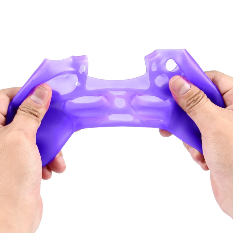 Flexible Silicone Protective Case for Sony PS4 Game Controller, Random Color Delivery - Cases by buy2fix | Online Shopping UK | buy2fix