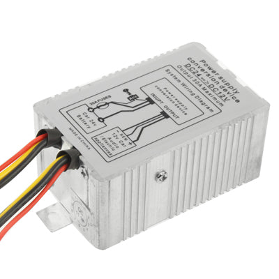 DC 24V to 12V Car Power Step-down Transformer, Rated Output Current: 5A - In Car by buy2fix | Online Shopping UK | buy2fix