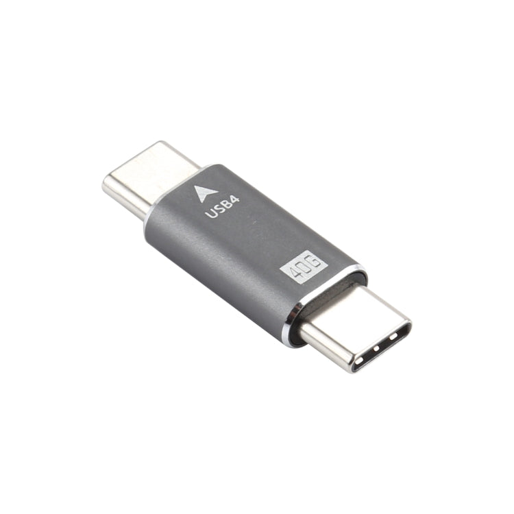 USB-C / Type-C 4.0 Male to Male Plug Converter 40Gbps Data Sync Adapter - Computer & Networking by buy2fix | Online Shopping UK | buy2fix