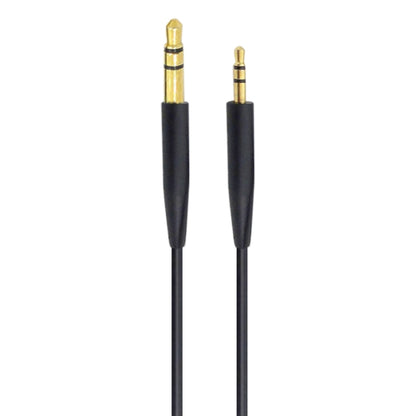 ZS0138 3.5mm to 2.5mm Headphone Audio Cable for BOSE SoundTrue QC35 QC25 OE2(Black) - Computer & Networking by buy2fix | Online Shopping UK | buy2fix