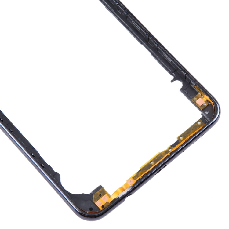 For Samsung Galaxy A7 2018 SM-A750 Middle Frame Bezel Plate (Black) - Frame Bezel Plate by buy2fix | Online Shopping UK | buy2fix