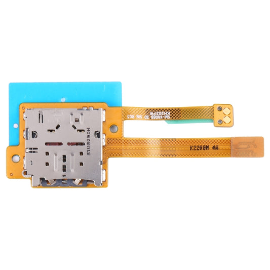 For Samsung Galaxy Tab S8 Ultra SM-X900 Original SIM Card Reader Board - Card Socket by buy2fix | Online Shopping UK | buy2fix