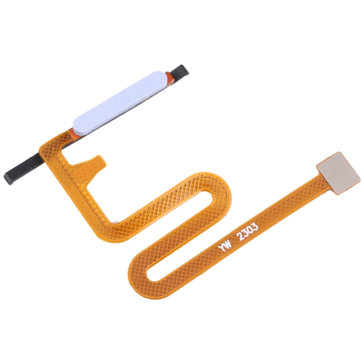 For Samsung Galaxy A14 SM-A145P Original Fingerprint Sensor Flex Cable (Silver) - Flex Cable by buy2fix | Online Shopping UK | buy2fix