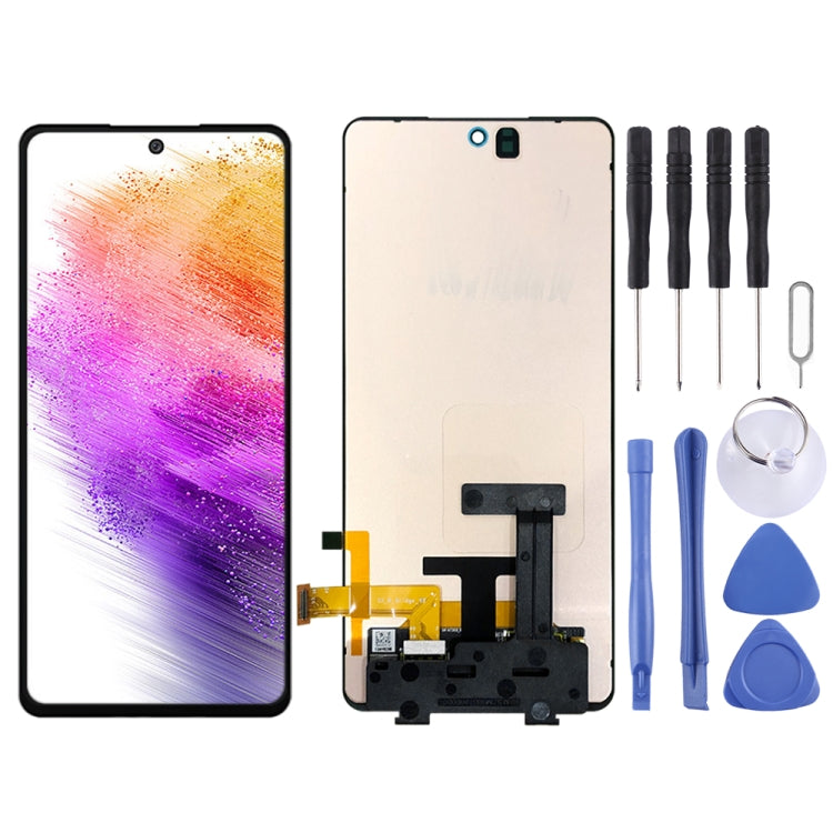 Original LCD Screen and Digitizer Full Assembly For Samsung Galaxy A73 - LCD Screen by buy2fix | Online Shopping UK | buy2fix