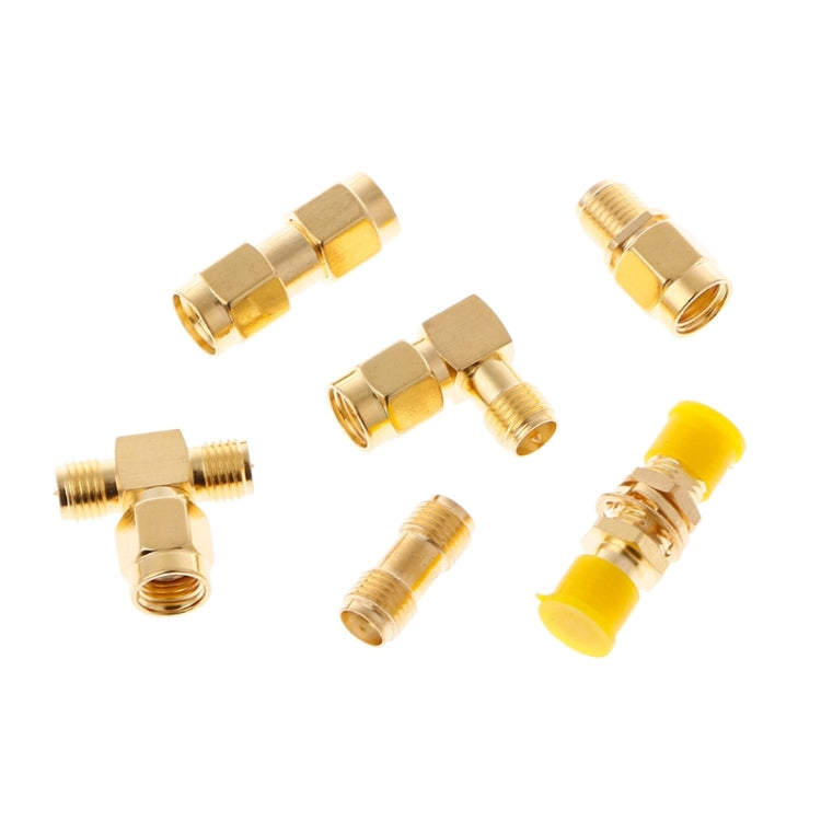 18 PCS / Set SMA Male Female Connector Kit Antenna Plug Converter Coaxial Adapter Set - Security by buy2fix | Online Shopping UK | buy2fix