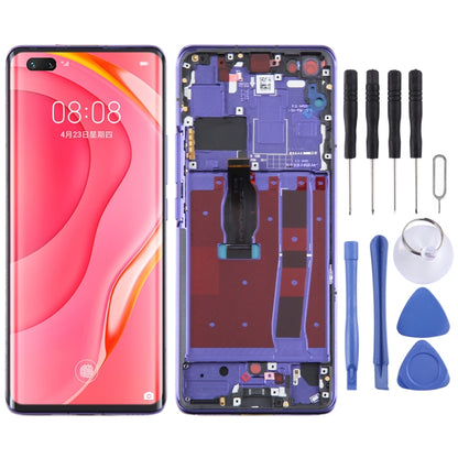 LCD Screen and Digitizer Full Assembly with Frame for Huawei Nova 7 Pro 5G(Blue) -  by buy2fix | Online Shopping UK | buy2fix