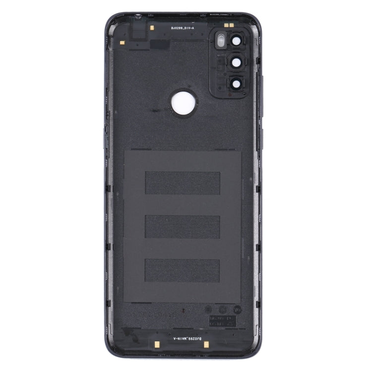 Original Battery Back Cover for TCL 20E(Black) - For TCL by buy2fix | Online Shopping UK | buy2fix