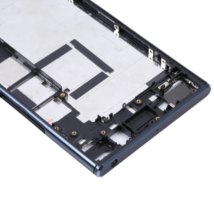 Original Middle Frame Bezel Plate for Sony Xperia XZ Premium (Black) - Repair & Spare Parts by buy2fix | Online Shopping UK | buy2fix