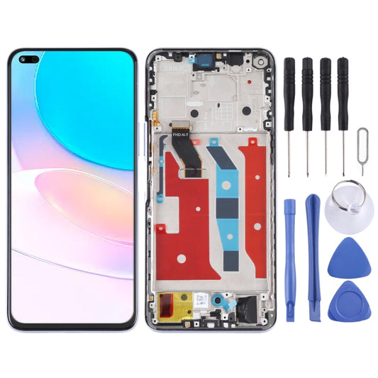 Original LCD Screen and Digitizer Full Assembly with Frame for Huawei Nova 8i (Purple) - LCD Screen by buy2fix | Online Shopping UK | buy2fix