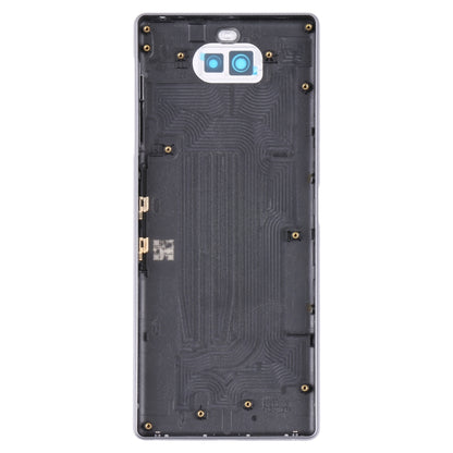 For Sony Xperia 10 Original Battery Back Cover(Silver) - Repair & Spare Parts by buy2fix | Online Shopping UK | buy2fix