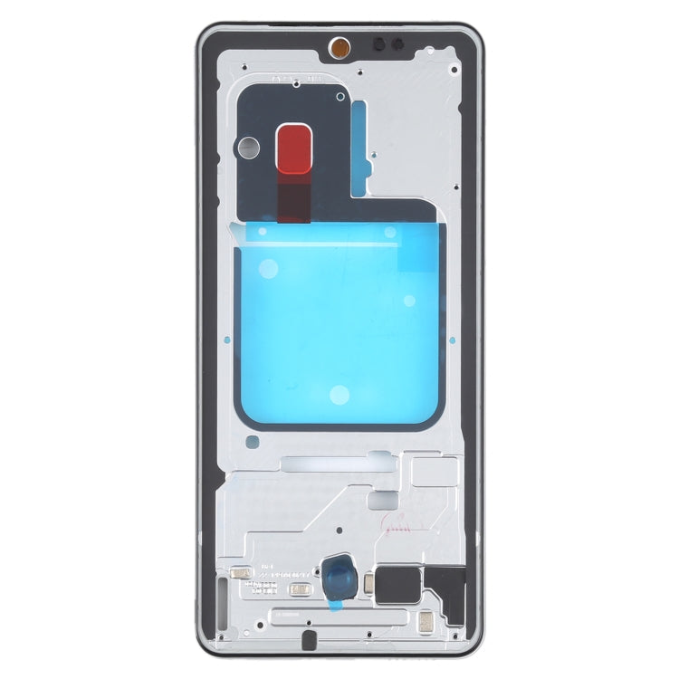 For vivo iQOO 7 Original Front Housing LCD Frame Bezel Plate (Silver) - Repair & Spare Parts by buy2fix | Online Shopping UK | buy2fix