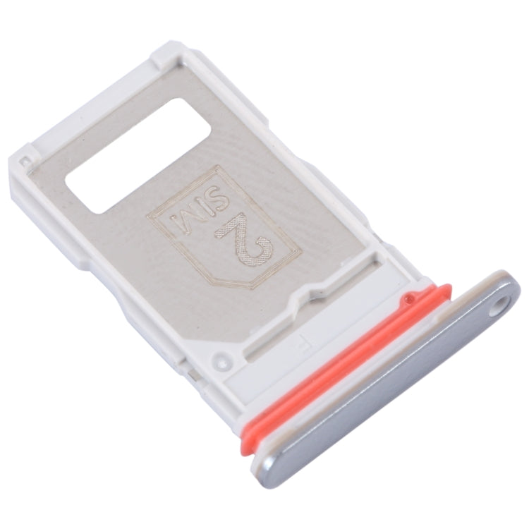 For Motorola Edge 30 Neo Original SIM Card Tray + SIM Card Tray (Silver) - Repair & Spare Parts by buy2fix | Online Shopping UK | buy2fix