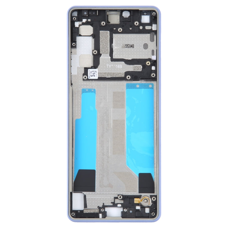 For Sony Xperia 10 IV Original Middle Frame Bezel Plate (Purple) - Repair & Spare Parts by buy2fix | Online Shopping UK | buy2fix