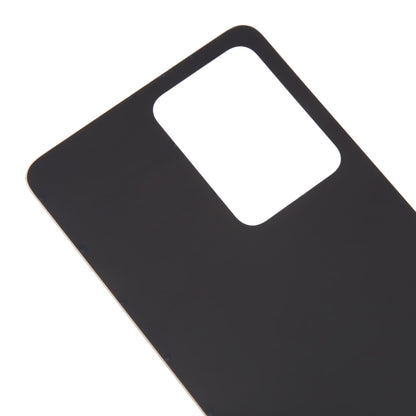 For Xiaomi Redmi Note 12 Pro Glass Battery Back Cover(Black) - Back Cover by buy2fix | Online Shopping UK | buy2fix