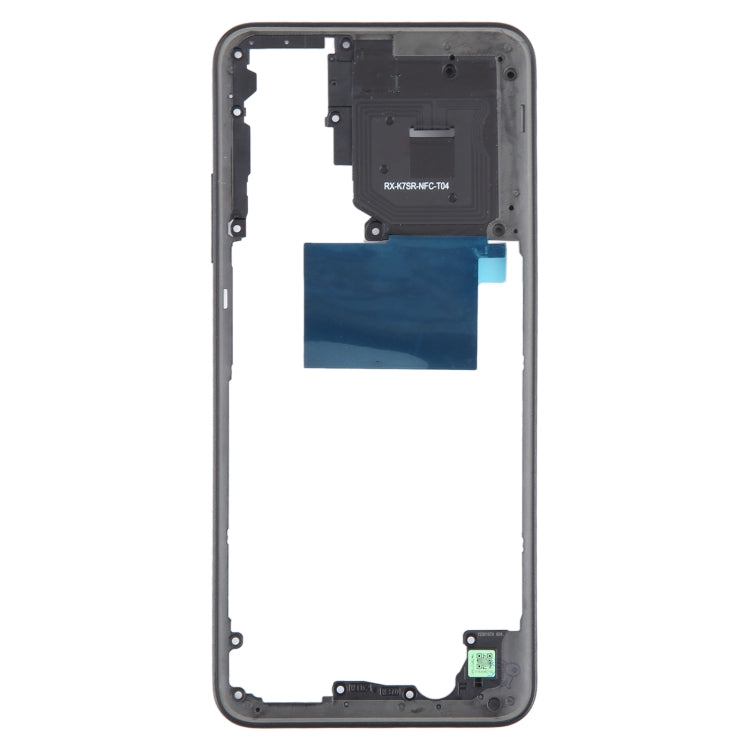 For Xiaomi Redmi Note 12S Original Middle Frame Bezel Plate (Black) - Frame Bezel Plate by buy2fix | Online Shopping UK | buy2fix