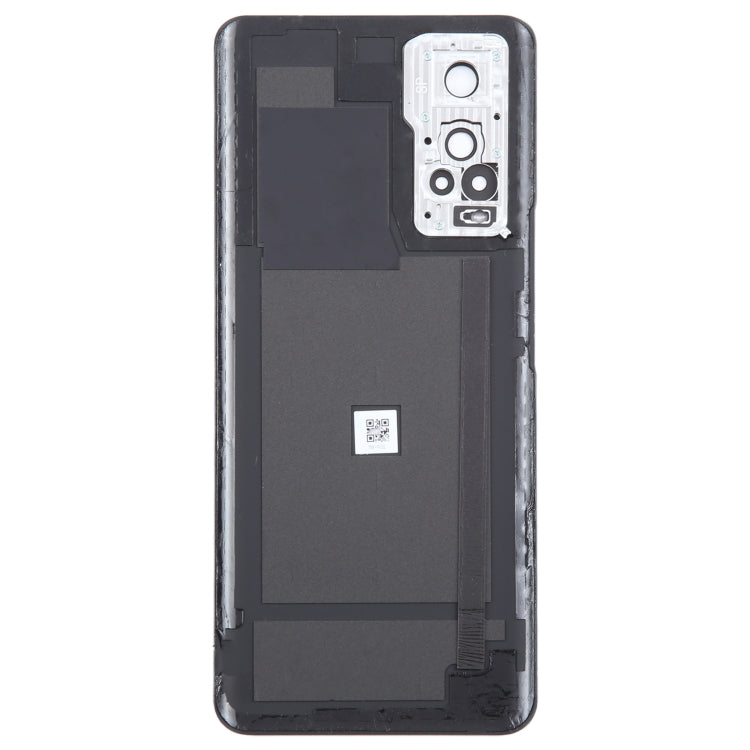 For ZTE Axon 30 5G A2322 Battery Back Cover with Camera Lens Cover(Black) - For ZTE by buy2fix | Online Shopping UK | buy2fix