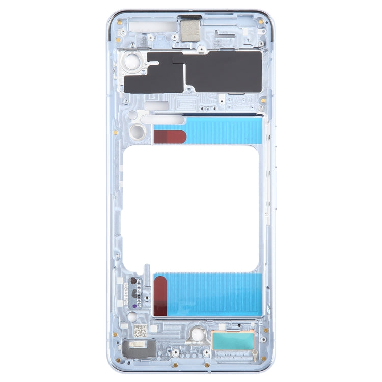 For Google Pixel 8 Pro Original Front Housing LCD Frame Bezel Plate (Blue) - Full Housing Cover by buy2fix | Online Shopping UK | buy2fix