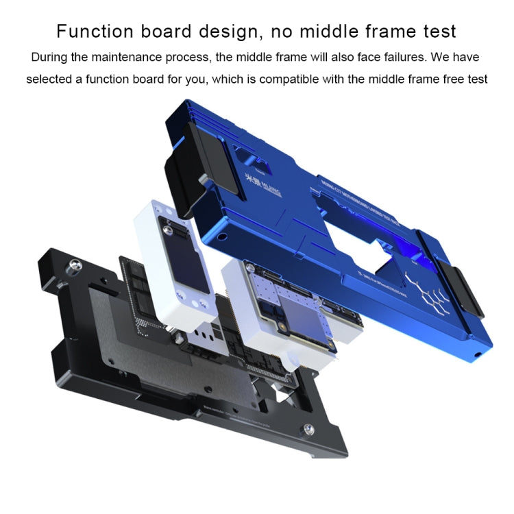 MiJing C17 Main Board Function Testing Fixture For iPhone X / XS / XS Max - Repair Platform by MIJING | Online Shopping UK | buy2fix