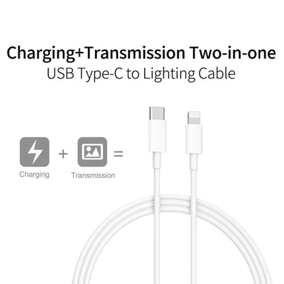 2 in 1 PD3.0 30W USB-C / Type-C Travel Charger with Detachable Foot + PD3.0 3A USB-C / Type-C to 8 Pin Fast Charge Data Cable Set, Cable Length: 1m, AU Plug - Mobile Accessories by buy2fix | Online Shopping UK | buy2fix