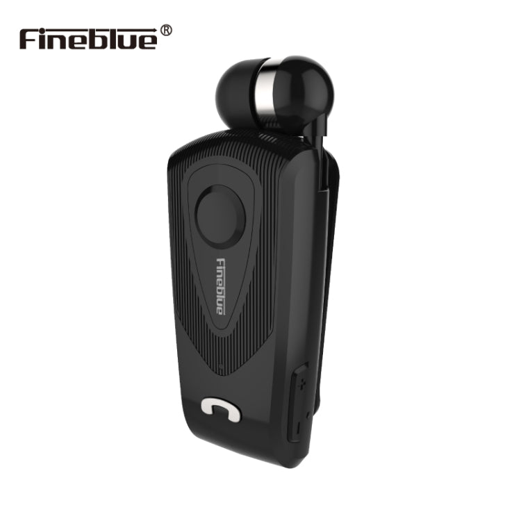 Fineblue F930 CSR4.1 Retractable Cable Caller Vibration Reminder Anti-theft Bluetooth Headset - Bluetooth Earphone by Fineblue | Online Shopping UK | buy2fix