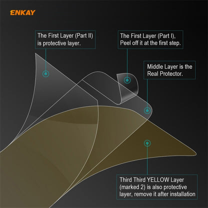 For Samsung Galaxy S21 Ultra 5G 2 PCS ENKAY Hat-Prince 0.1mm 3D Full Screen Protector Explosion-proof Hydrogel Film - Mobile Accessories by ENKAY | Online Shopping UK | buy2fix