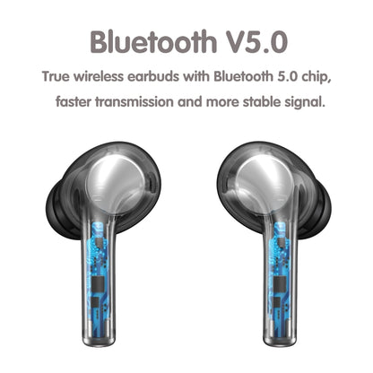 JM13 TWS Earphone Bluetooth 5.0 Touch Control Stereo Bass Sport Wireless Earphone With Mic(Black) - TWS Earphone by buy2fix | Online Shopping UK | buy2fix