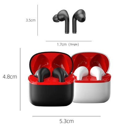 JM13 TWS Earphone Bluetooth 5.0 Touch Control Stereo Bass Sport Wireless Earphone With Mic(Black) - TWS Earphone by buy2fix | Online Shopping UK | buy2fix