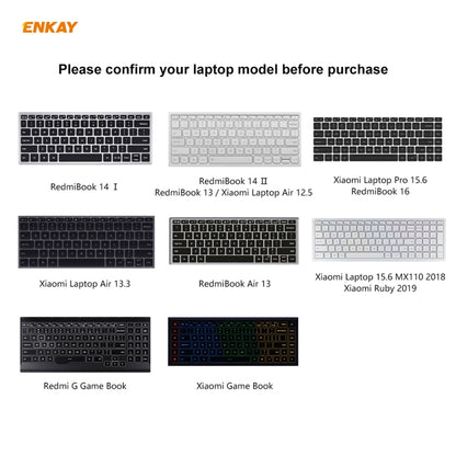 For RedmiBook 16 ENKAY Ultrathin Soft TPU Keyboard Protector Film, US Version - Computer & Networking by ENKAY | Online Shopping UK | buy2fix