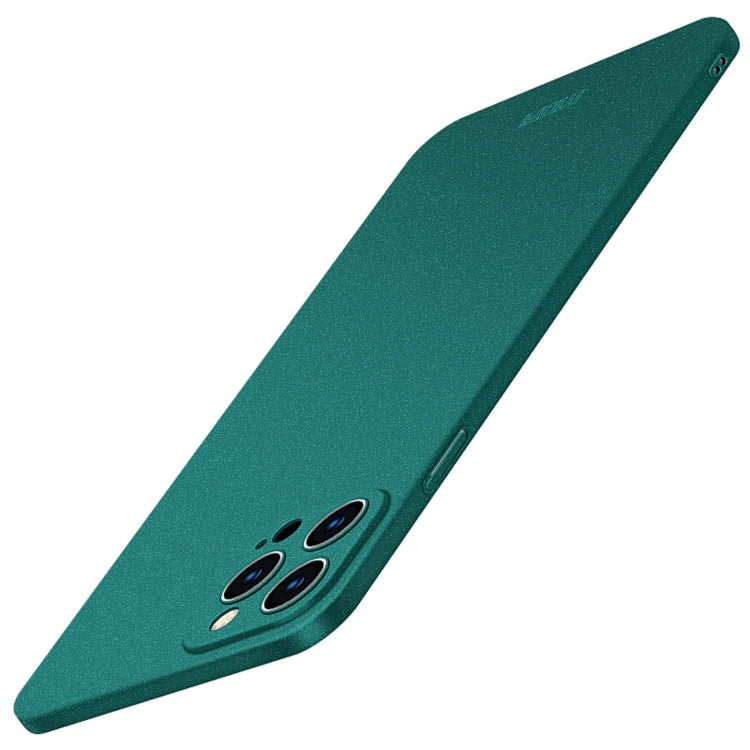 For iPhone 13 Pro MOFI Fandun Series Frosted PC Ultra-thin All-inclusive Protective Case (Green) - iPhone 13 Pro Cases by MOFI | Online Shopping UK | buy2fix