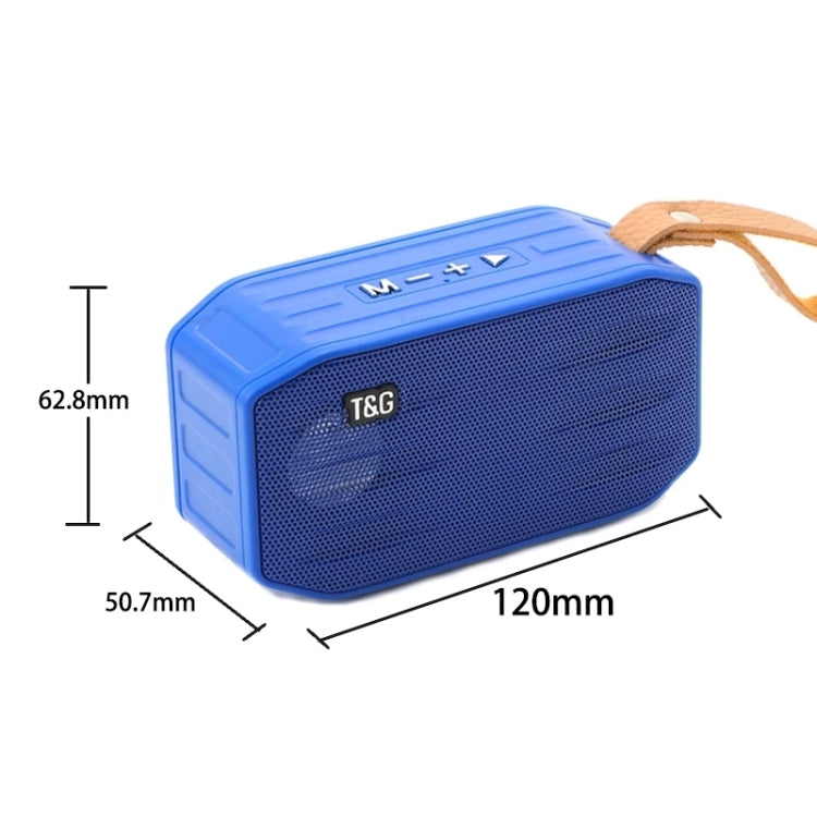 T&G TG296 Portable Wireless Bluetooth 5.0 Speaker Support TF Card / FM / 3.5mm AUX / U-Disk / Hands-free(Black) - Mini Speaker by T&G | Online Shopping UK | buy2fix