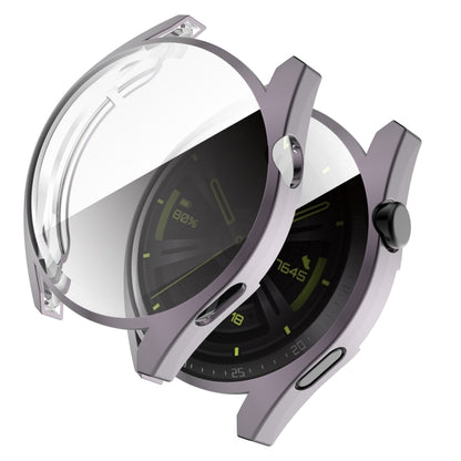 For Huawei Watch GT 3 46mm Fully Surrounded TPU Case with Protective Film(Transparent) - Smart Wear by buy2fix | Online Shopping UK | buy2fix