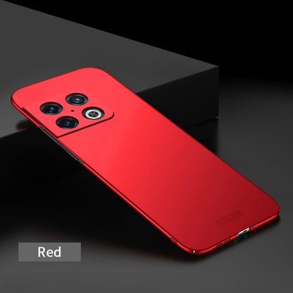 For OnePlus 10 Pro MOFI Frosted PC Ultra-thin Hard Phone Case(Red) - OnePlus Cases by MOFI | Online Shopping UK | buy2fix