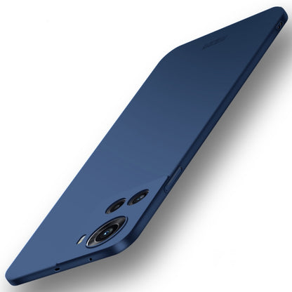 For OnePlus Ace 5G / 10R 5G MOFI Frosted PC Ultra-thin Hard Case(Blue) - OnePlus Cases by MOFI | Online Shopping UK | buy2fix