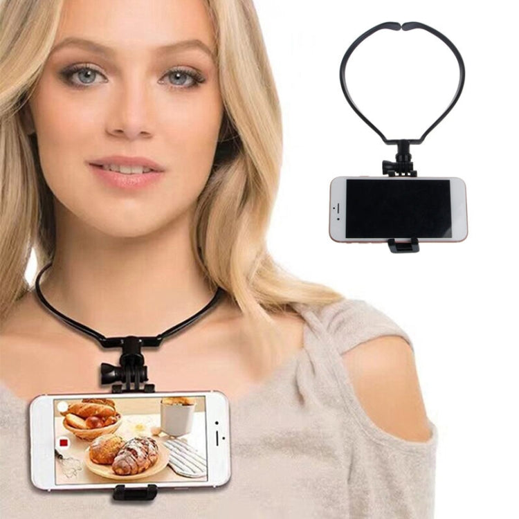 POV / VLOG Smartphone Selfie Neck Holder Mount - Consumer Electronics by buy2fix | Online Shopping UK | buy2fix